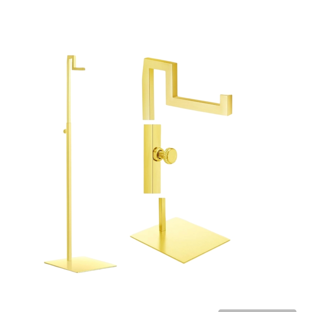 NWT:: Gold sturdy purse stand - Picture 6 of 8